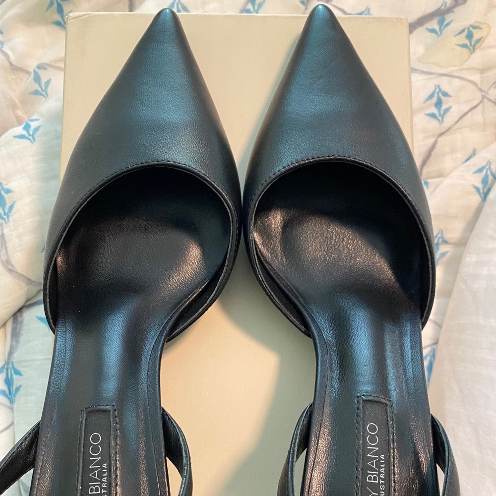 Tony Bianco Black Heels